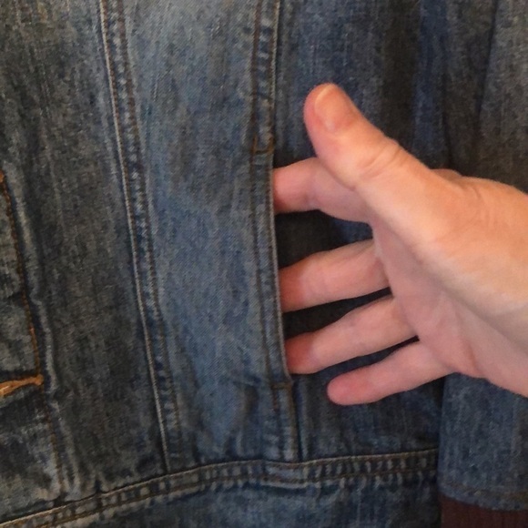 OTB, one tough babe denim jacket, lg - Picture 8 of 8